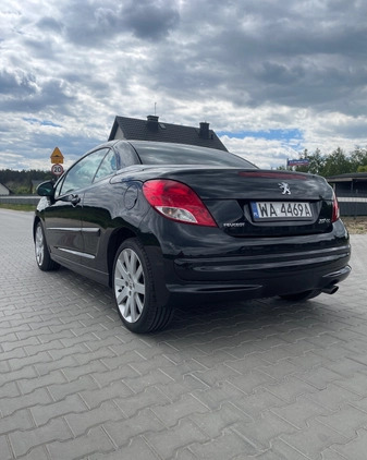 Peugeot 207 CC cena 17500 przebieg: 110000, rok produkcji 2010 z Wyszków małe 742